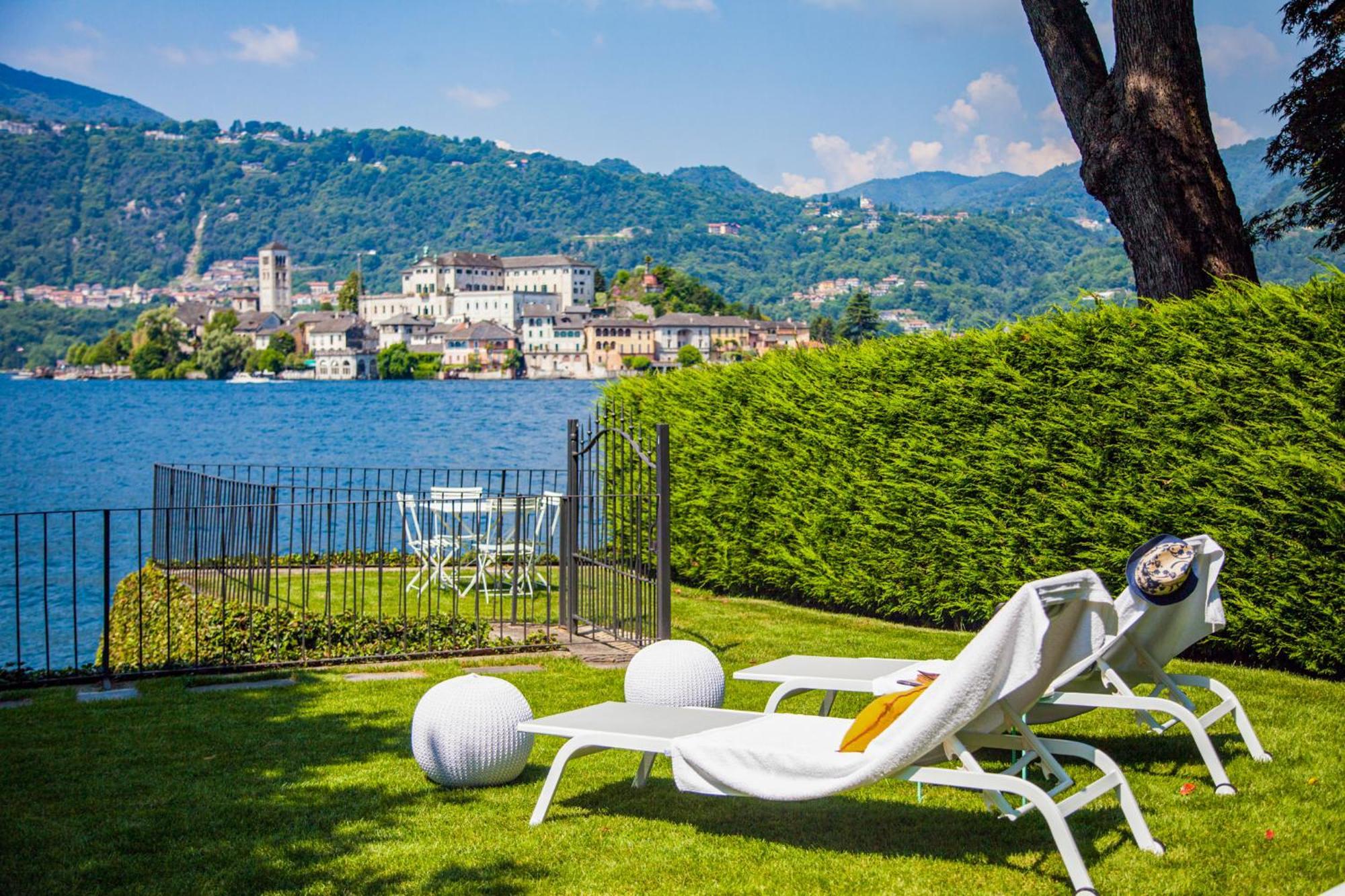Ratafia Appartamento Con Vista Sul Lago Orta San Giulio Eksteriør billede